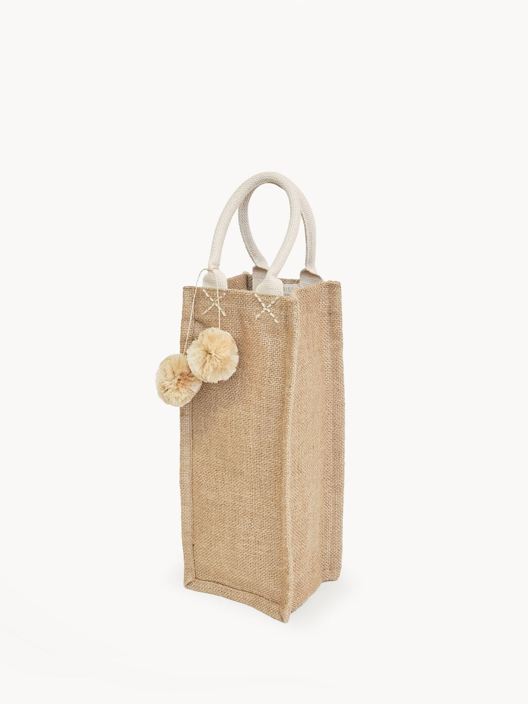 Jute Canvas Wine Bag Korissa