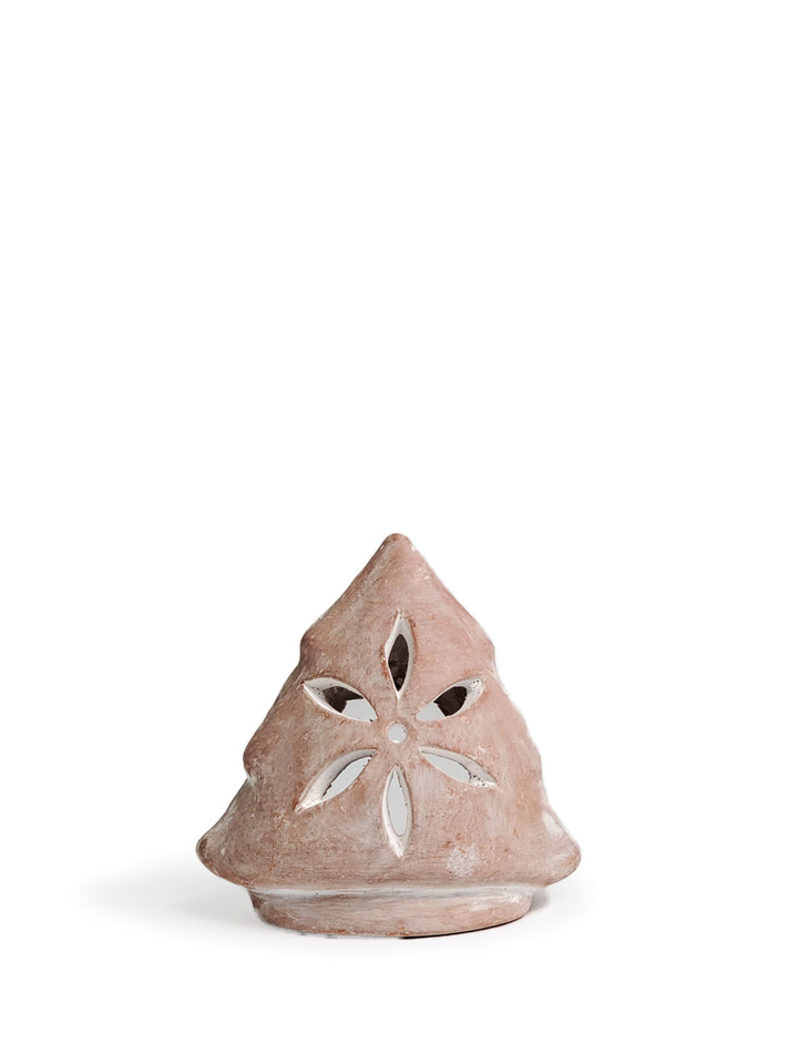 Terracotta Tea Light Candle Holder - Tree Korissa