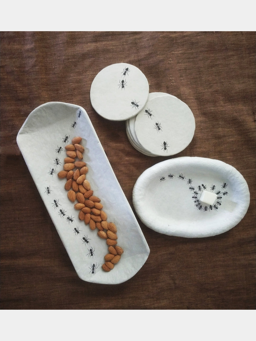 Ant Platter Snacks Set Aranya Earthcraft