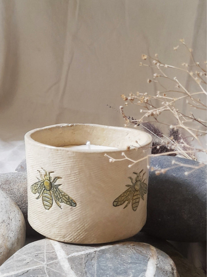 Bee Candle Holder Aranya Earthcraft