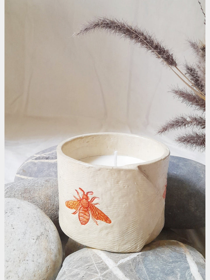 Bee Candle Holder Aranya Earthcraft