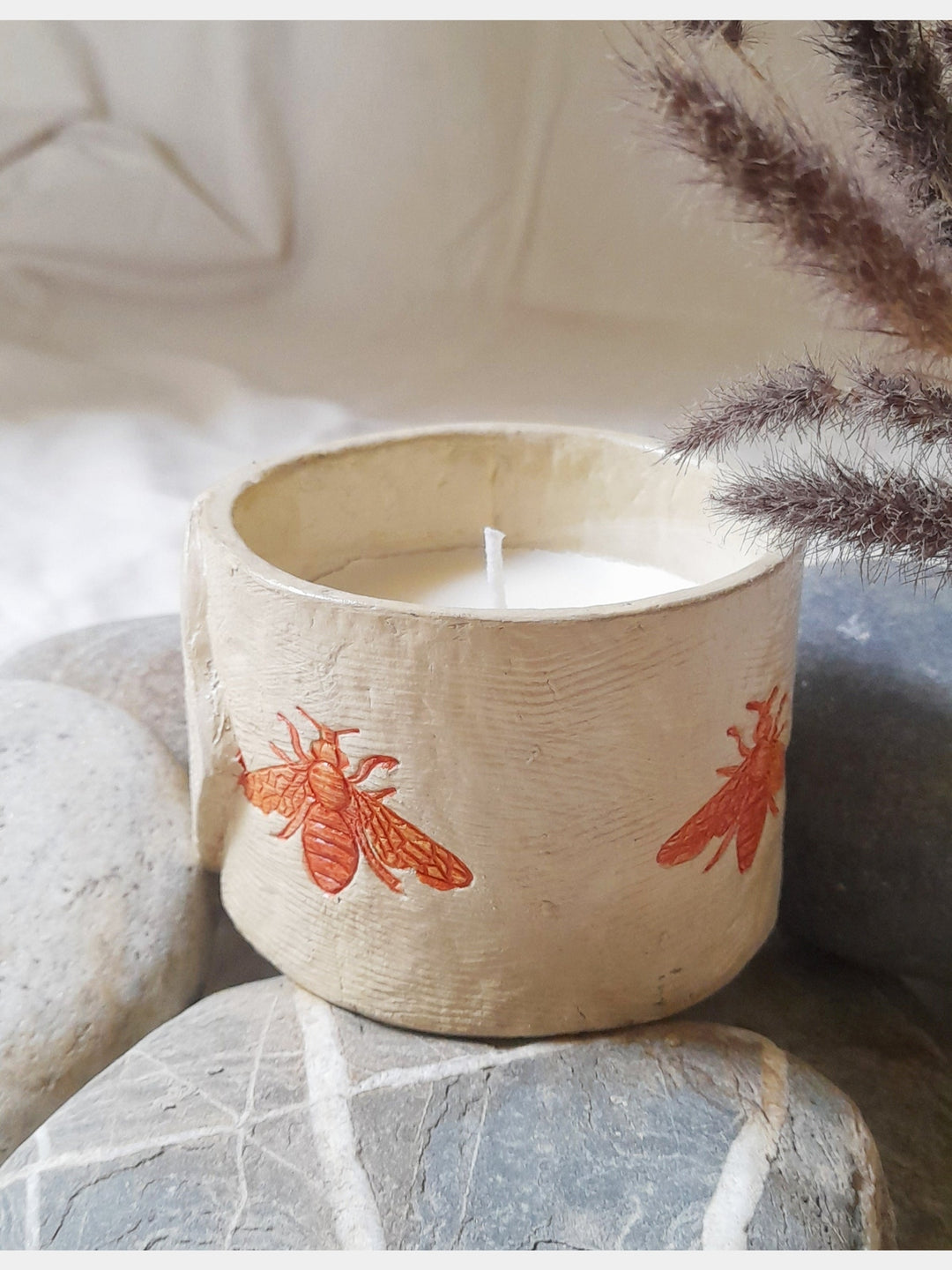 Bee Candle Holder Aranya Earthcraft