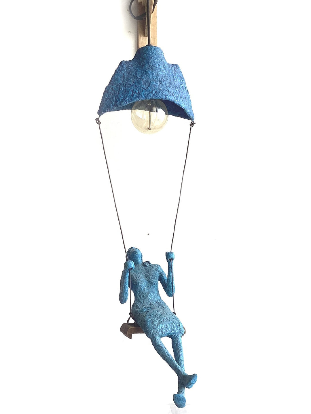 Swinging Lady Vintage Lamp Aranya Earthcraft