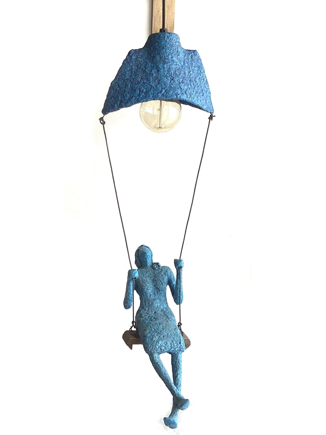 Swinging Lady Vintage Lamp Aranya Earthcraft