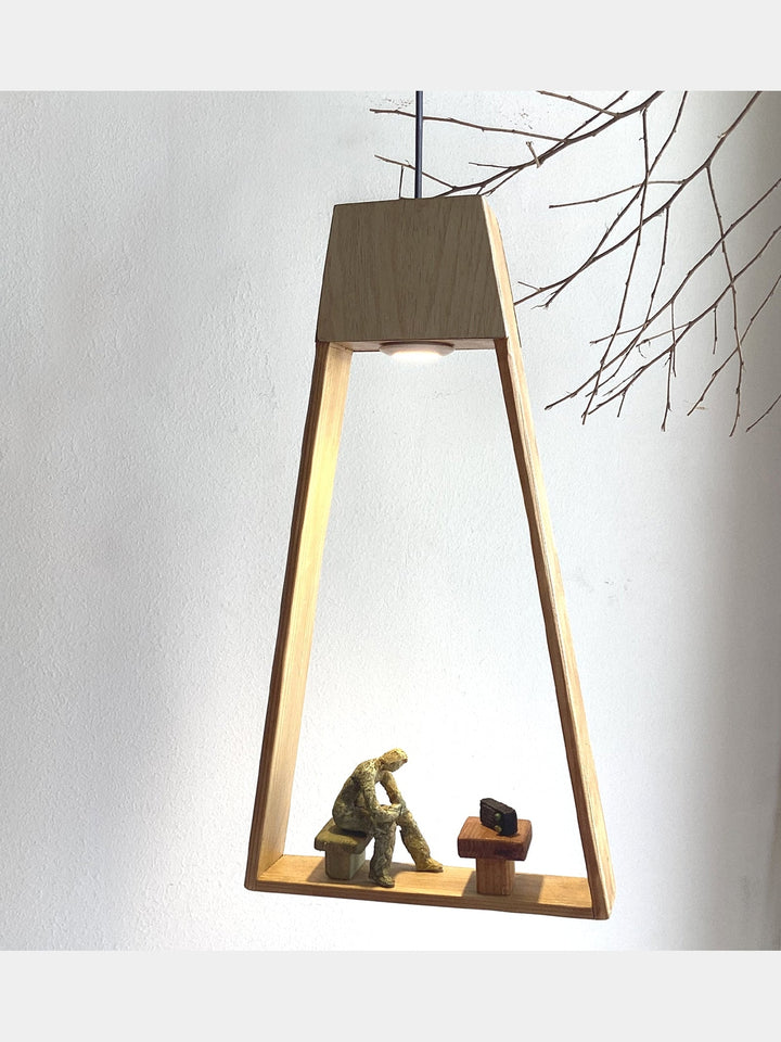 Radio Listener Pendant Lamp Aranya Earthcraft