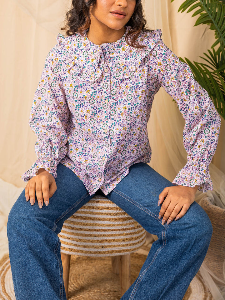 THE LAST SUMMER The Laura Shirt Multi Colour Anaqii