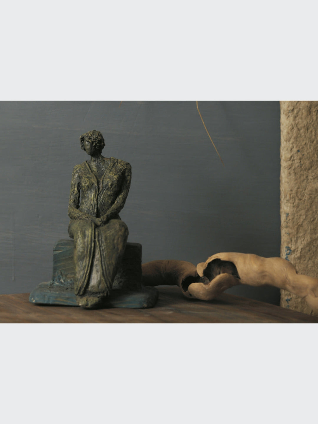 Solitude Lady Sculpture Aranya Earthcraft