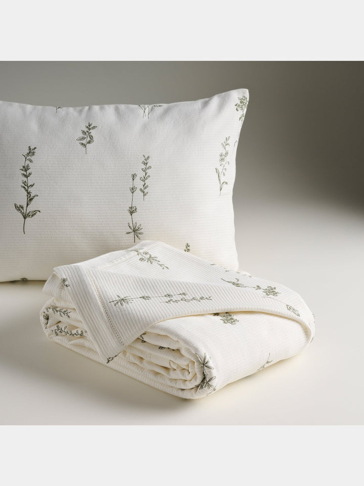 Wildflower | Cotton | Cord Rib | Bed Cover