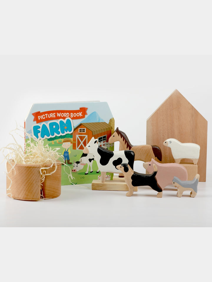 Birch Farm Animals Set of 6 - Combo 1