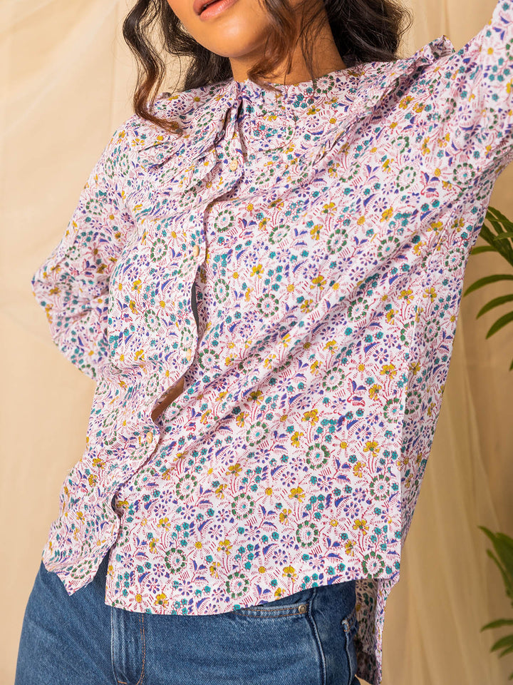 THE LAST SUMMER The Laura Shirt Multi Colour Anaqii