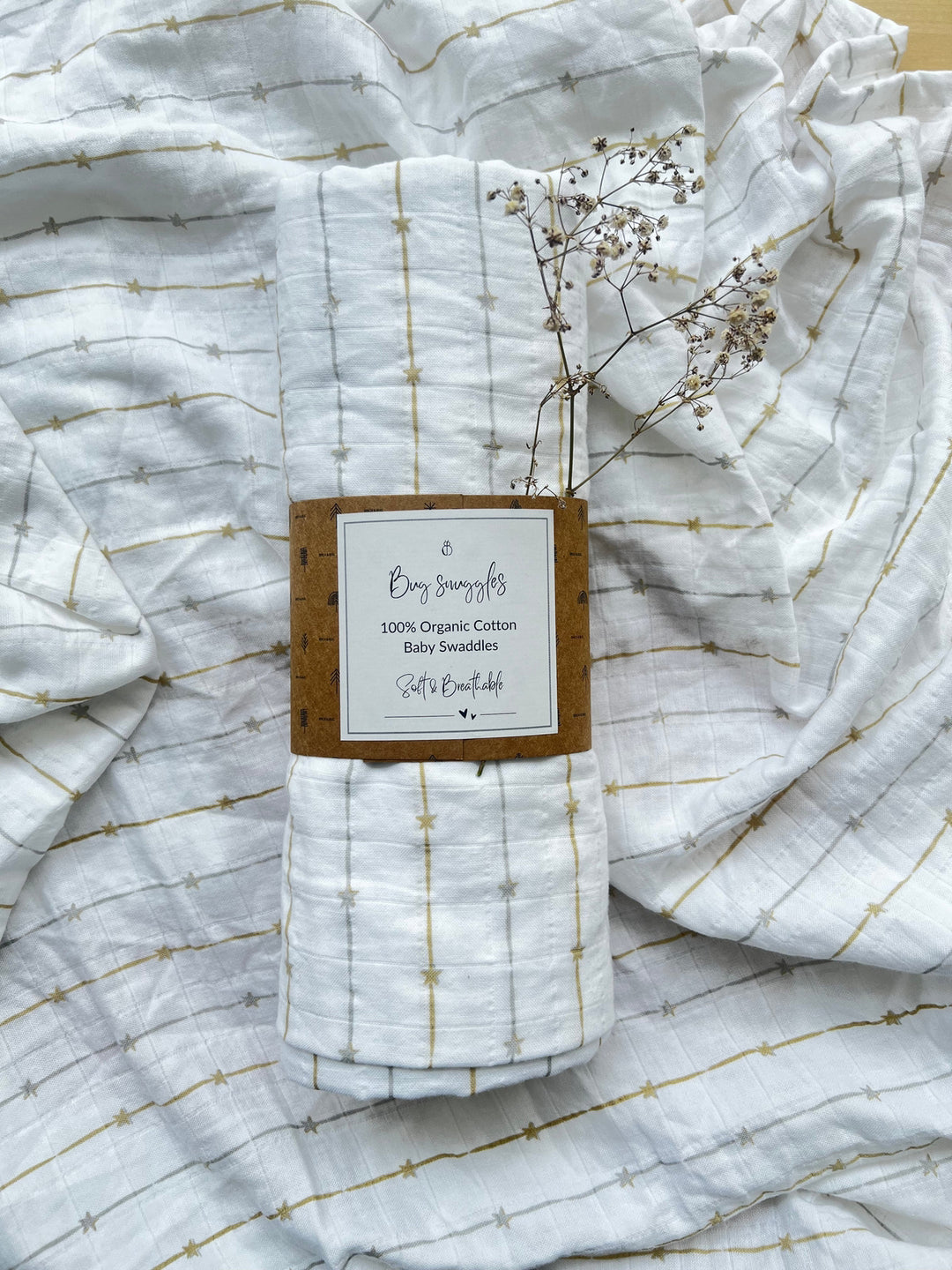 Birch Swaddle - Starry Nights