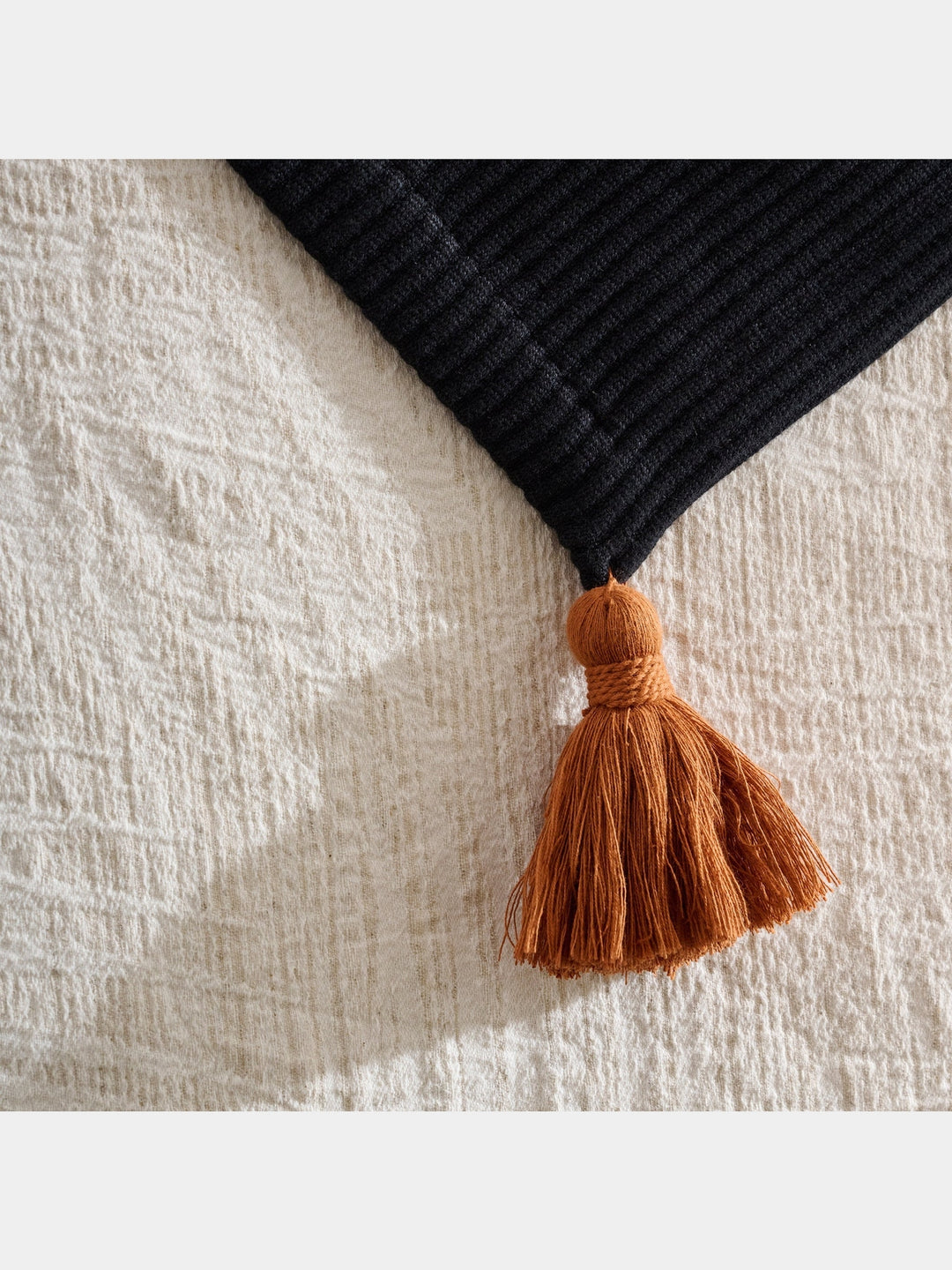 Pepper Plume | Cotton Bamboo | Cord Rib | Throw