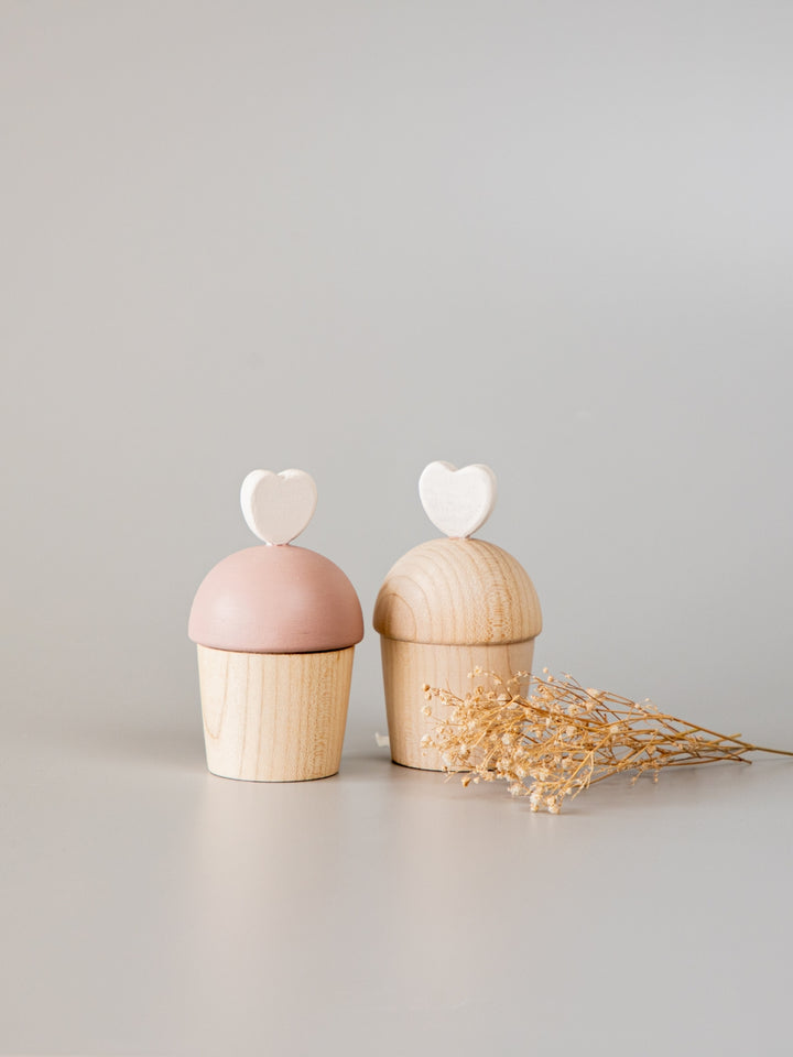 Birch Keepsake Cupcake Set of 2