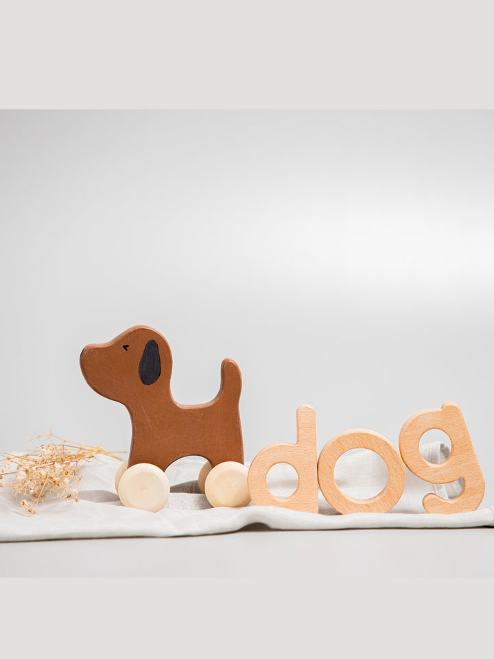 Birch Dog Roller Toy