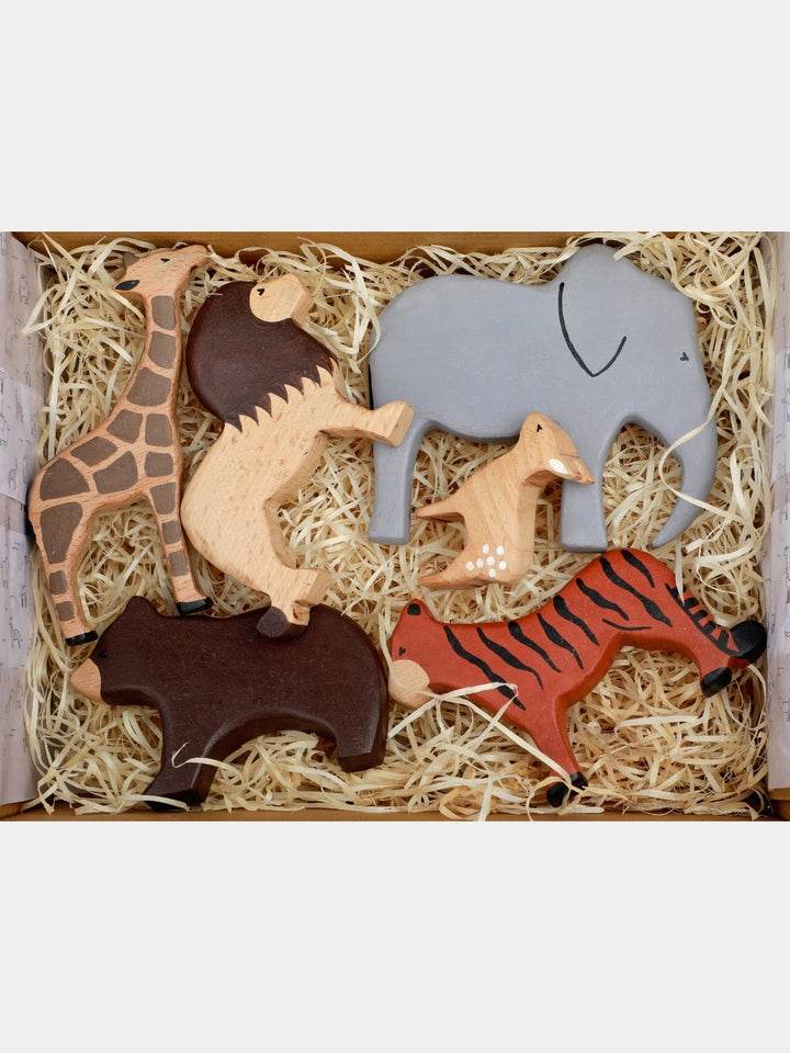 Birch Wild Animals Set of 6 - Combo 1