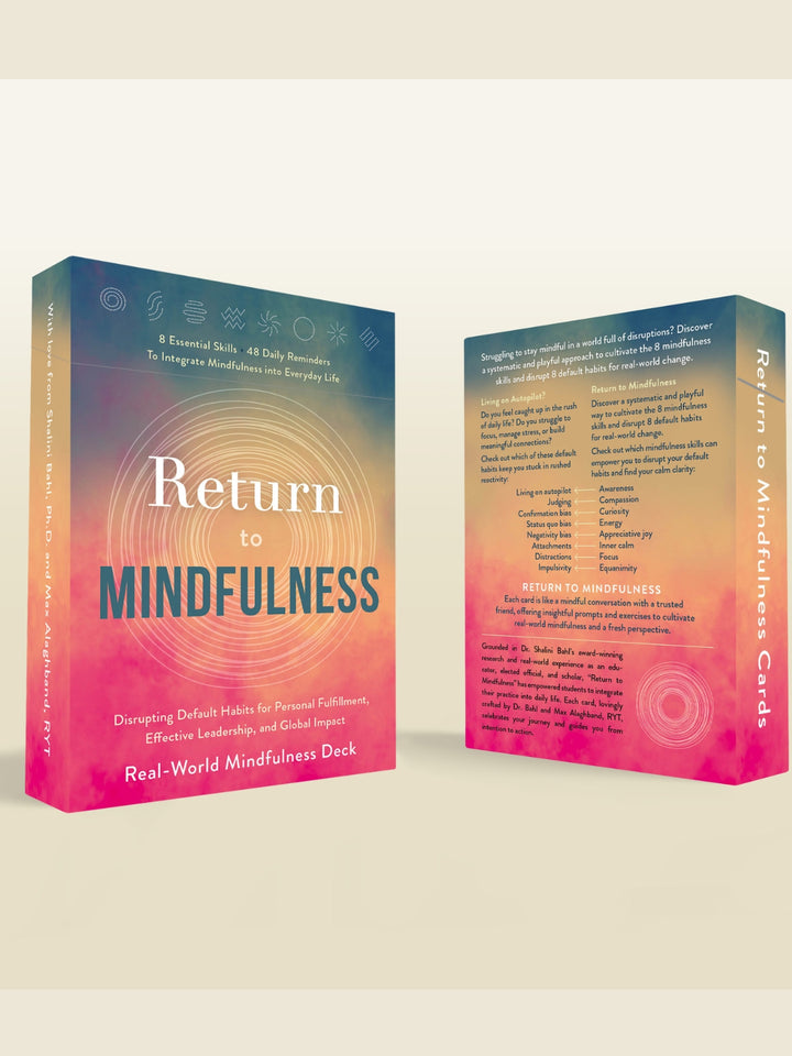 Return to Mindfulness Digital Card Deck (e-Cards)