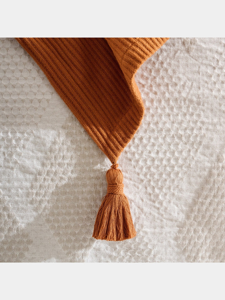 Corn Row | Cotton Bamboo | Cord Rib | Throw