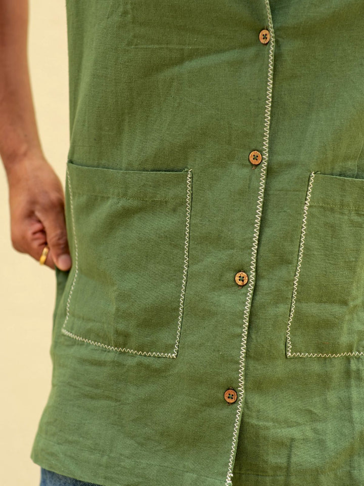 Olive Inditrail Shirt