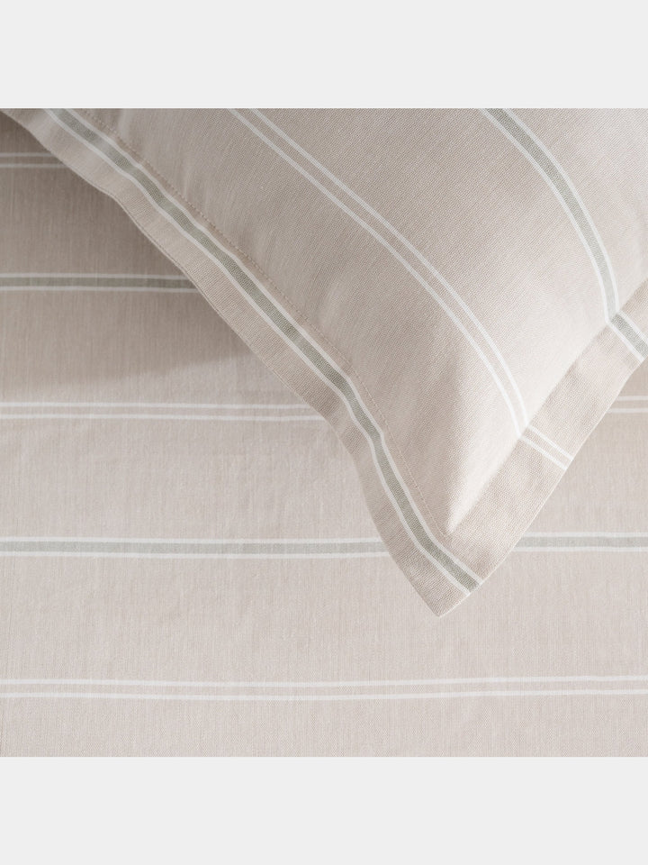 Sage Twinline | Cotton Bamboo | Chambray | Comforter