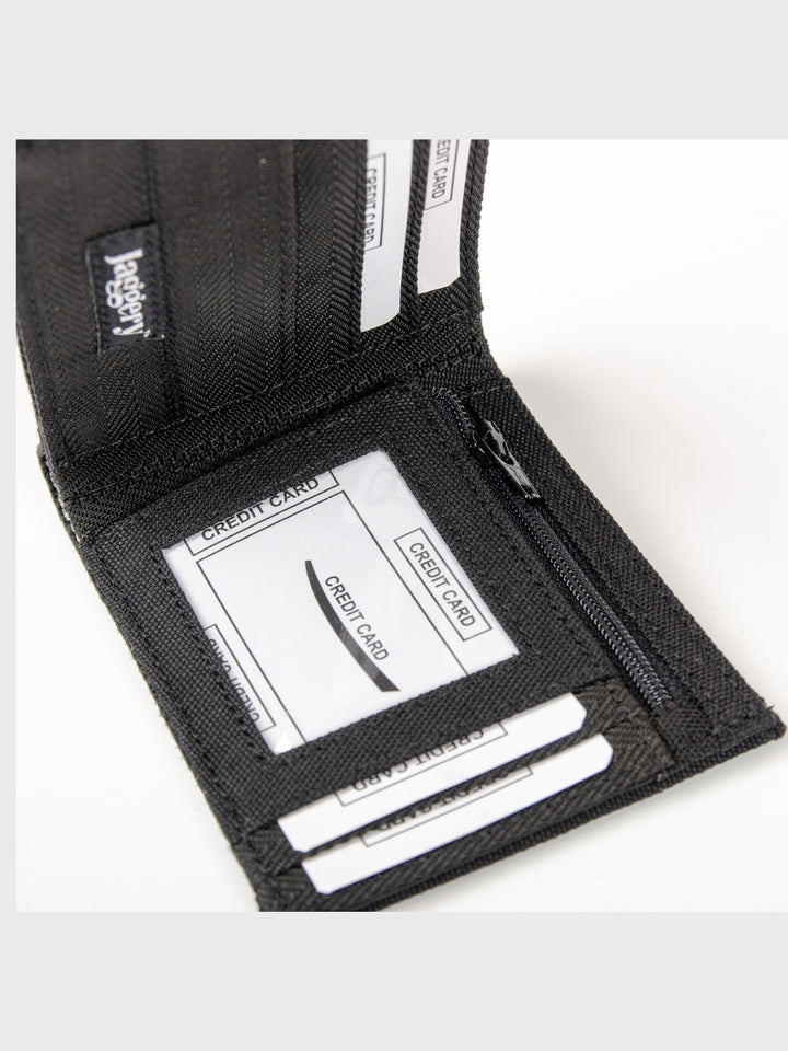 Wallet in Black Ex-Cargo Belts