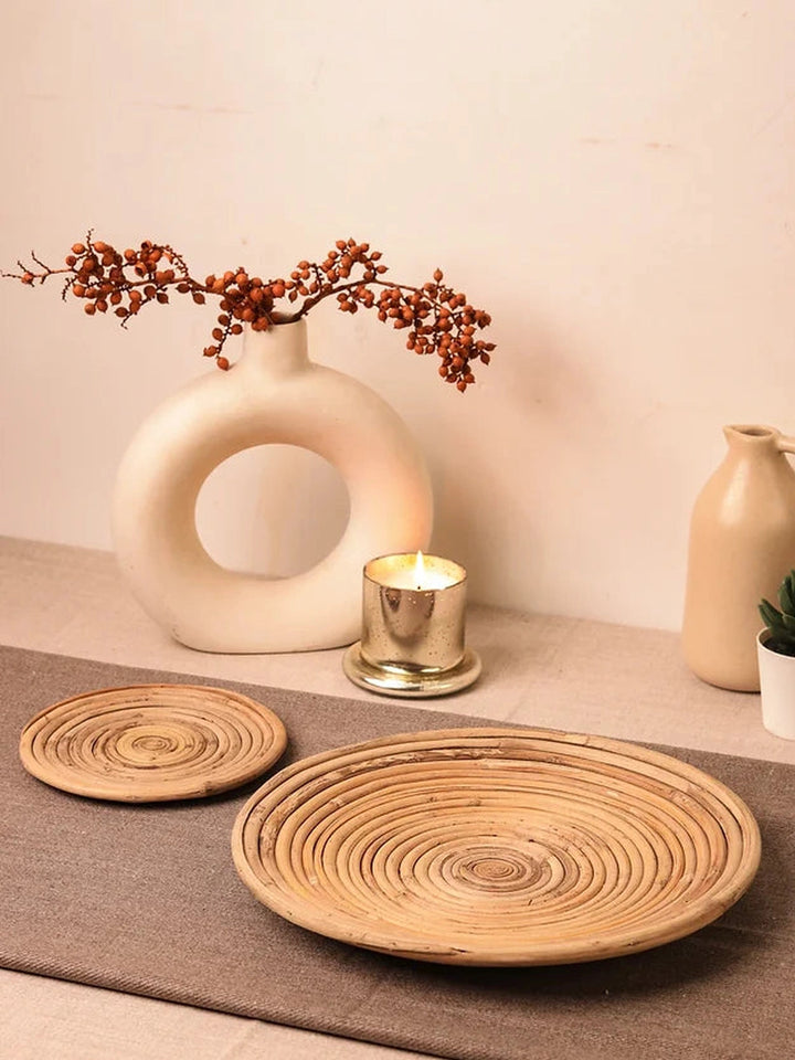 Round Cane Table Mat Vanchai