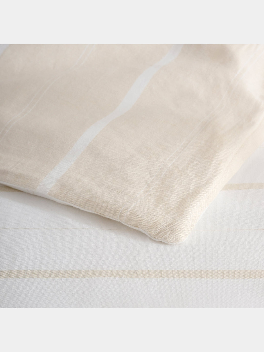 Sand Stripe | Cotton Bamboo | Chambray | Comforter