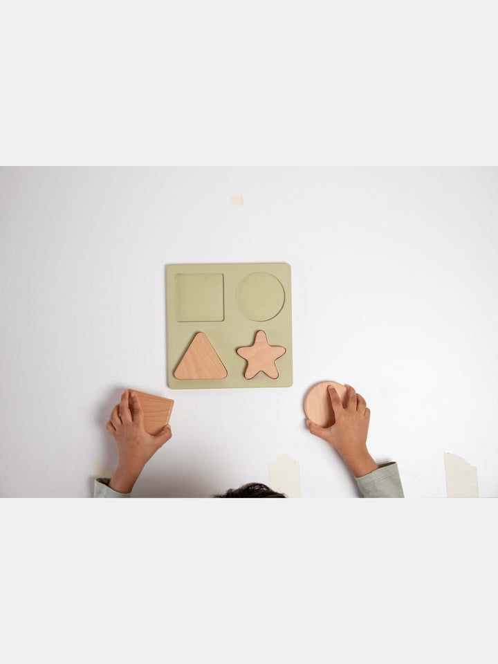 Birch Shape Puzzle Set of 4