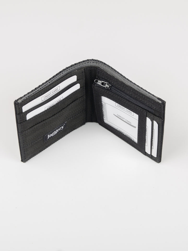 Wallet in Black Ex-Cargo Belts