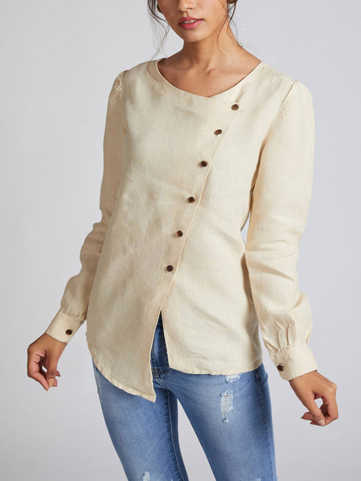 Compass Asymmetric Top Beige