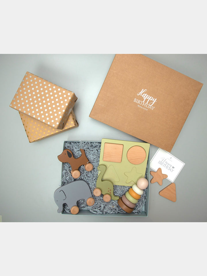 Birch 1st Birthday Gift Box