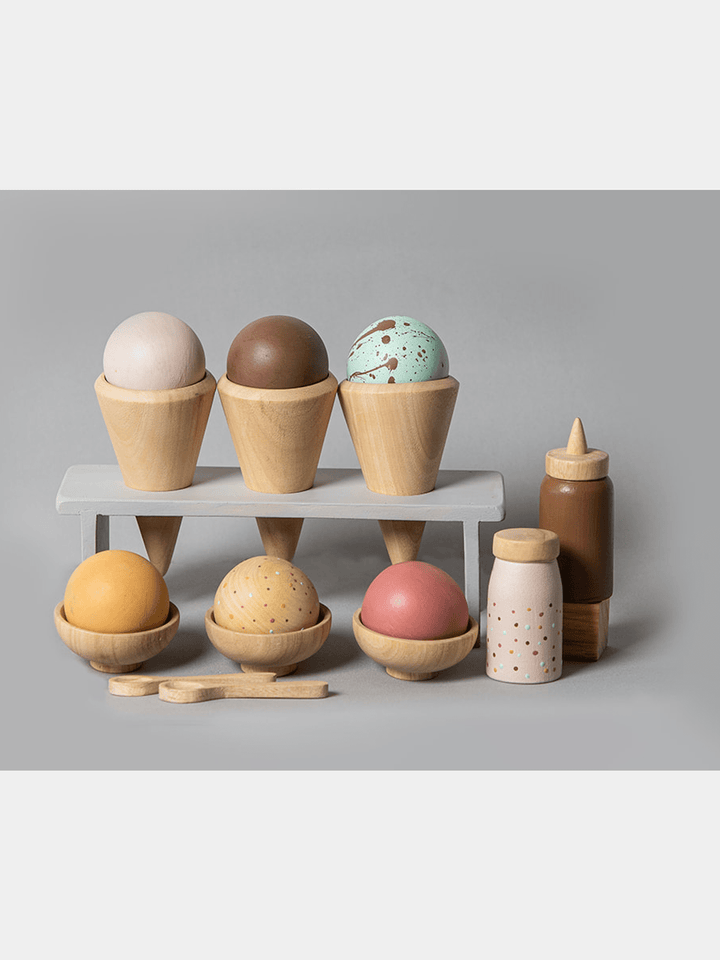 Birch Ice Cream Set