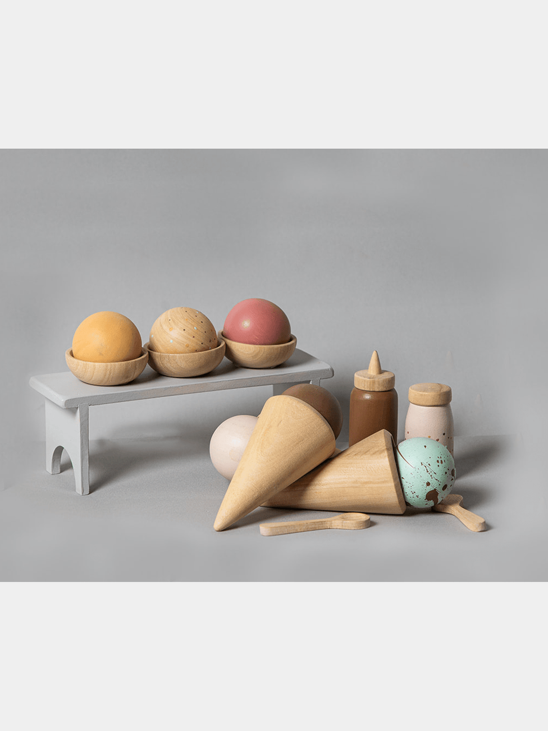 Birch Ice Cream Set