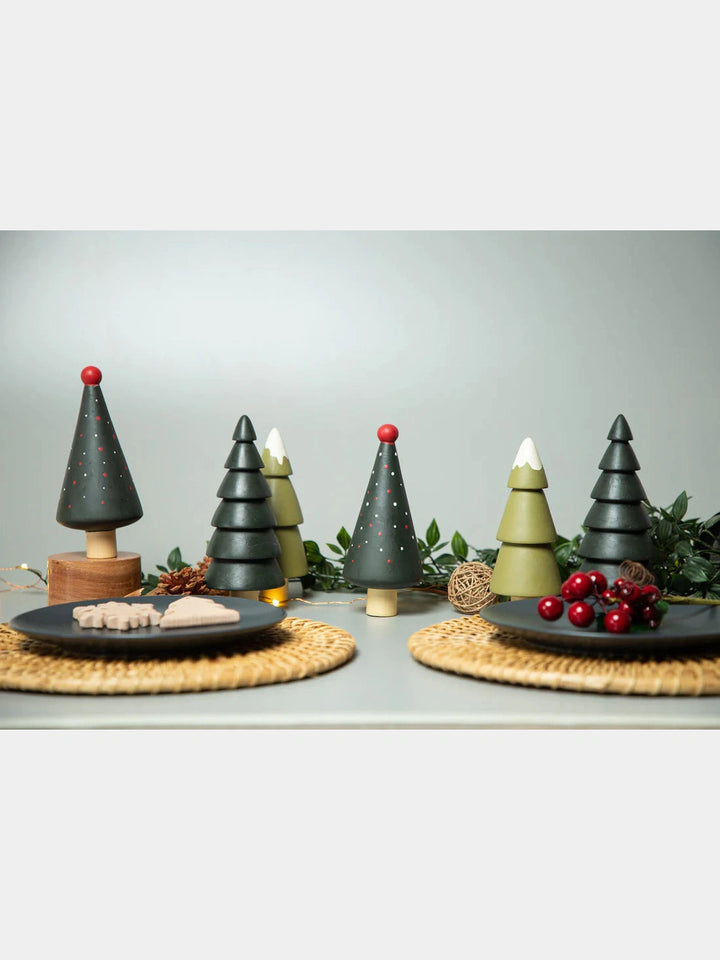 Birch Christmas Trees Set of 3