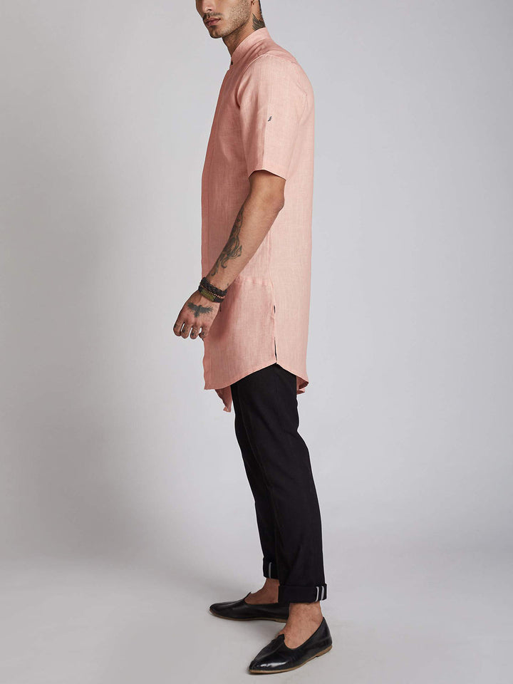 Metamorphosis Kurta Peach