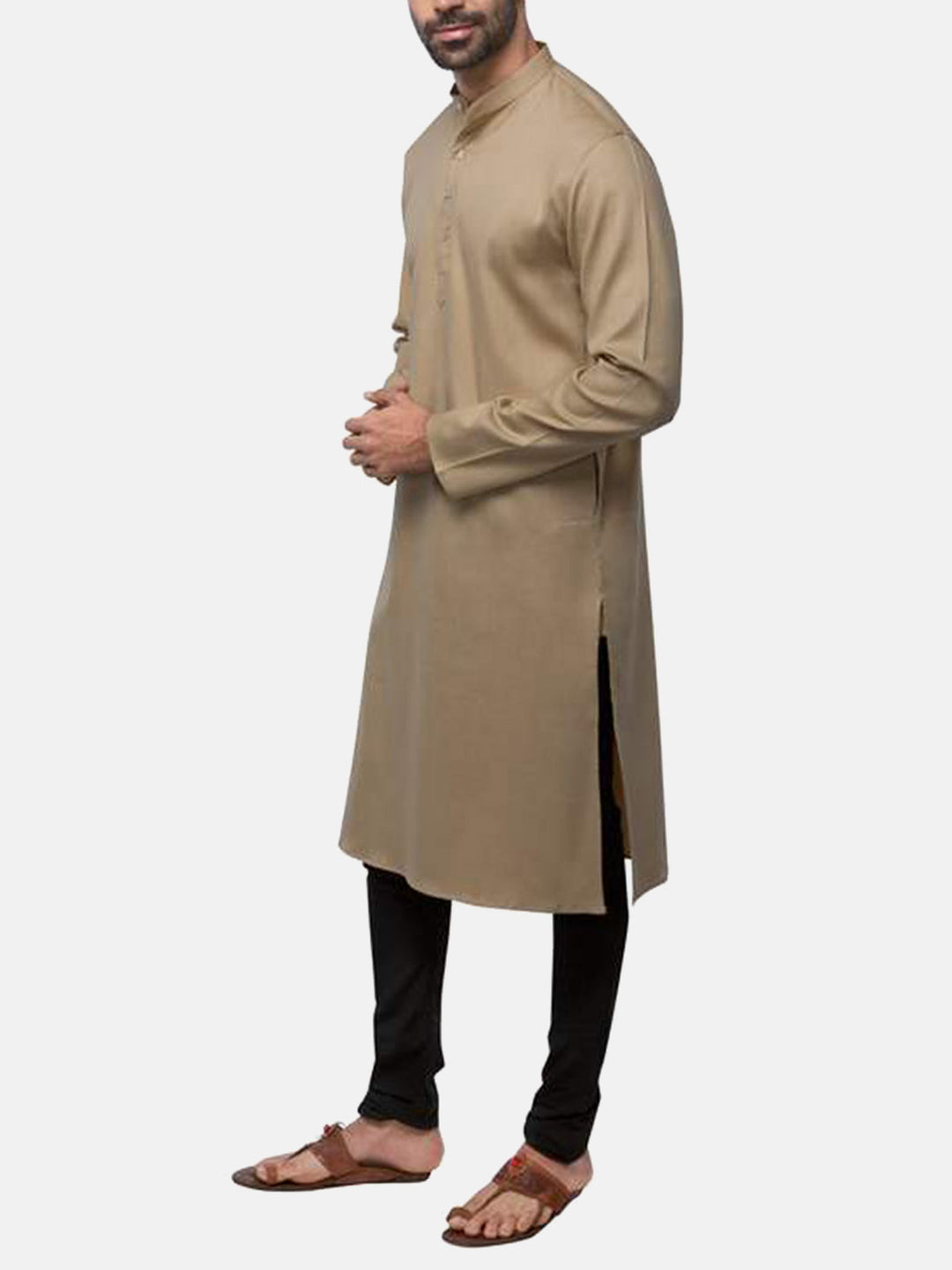 Earth Classic Kurta Beige