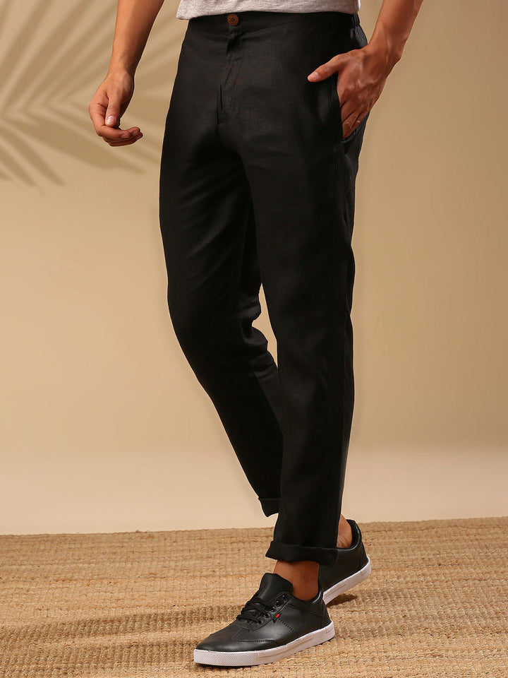 Cedar Tailored Pants - Black