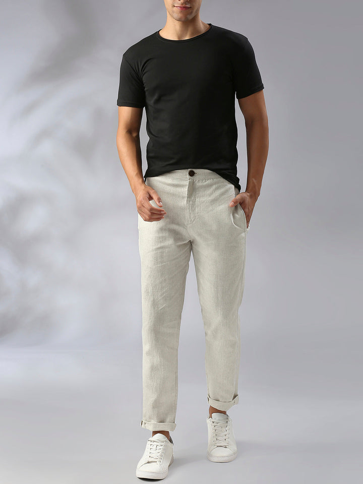 Cedar Tailored Pants- Oatmeal