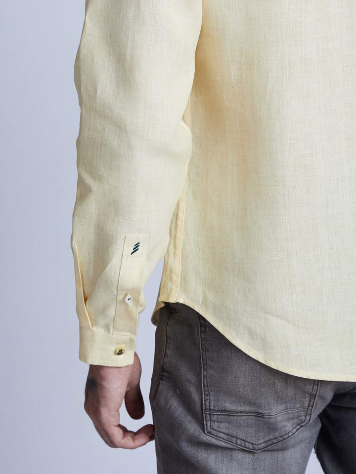 Delta Asymmetric Shirt Yellow