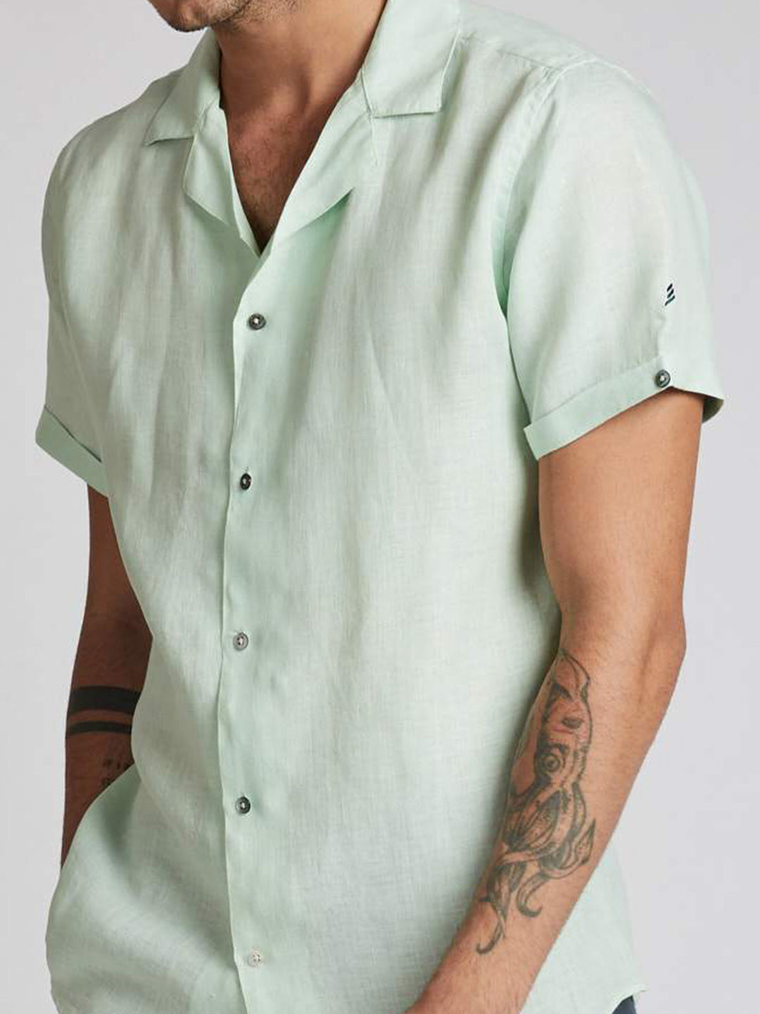 Arrow Resort Shirt Mint Green B Label