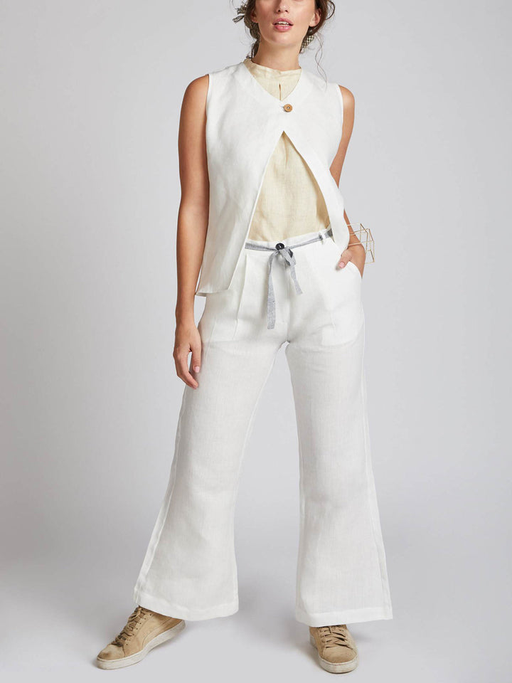 Mast Culotte Pants White