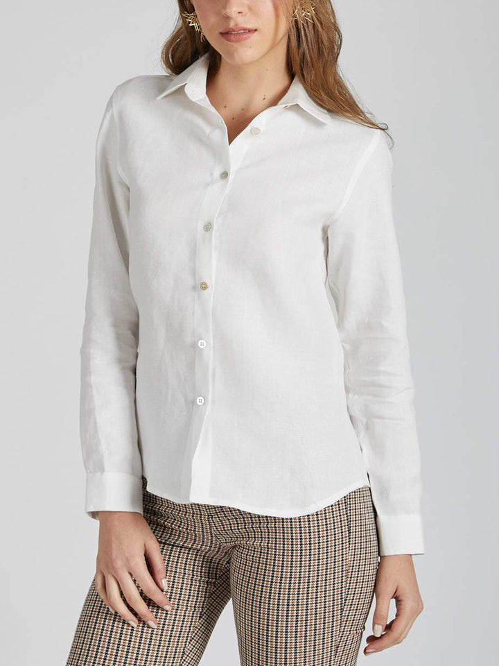 Mist Full Sleeve Shirt White