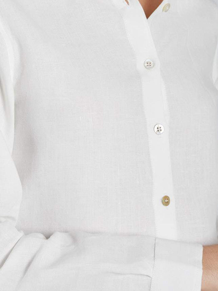 Mist Full Sleeve Shirt White