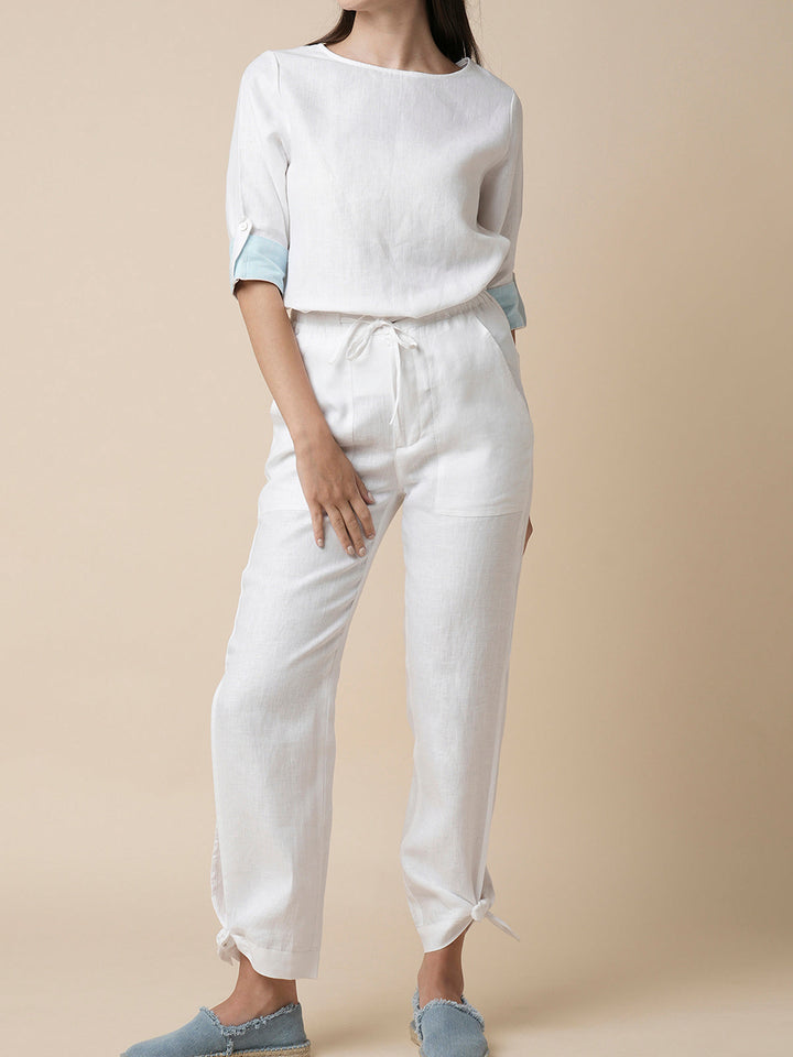 Flutter Tie-up Pants B Label