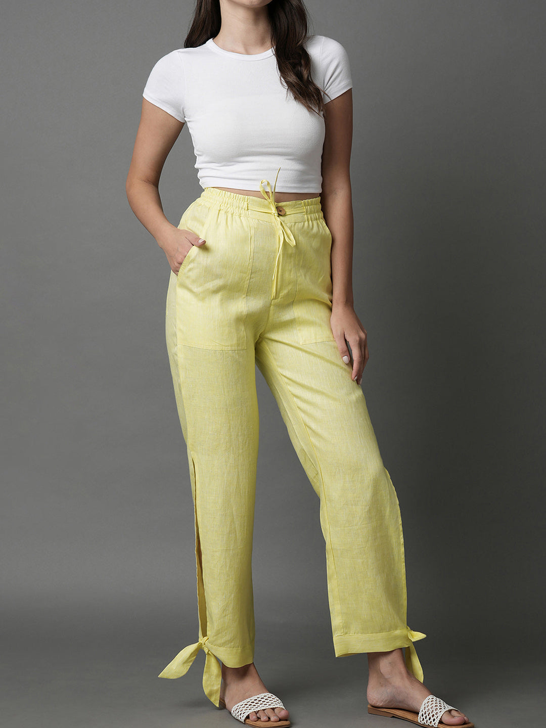 Flutter Tie-up Pants