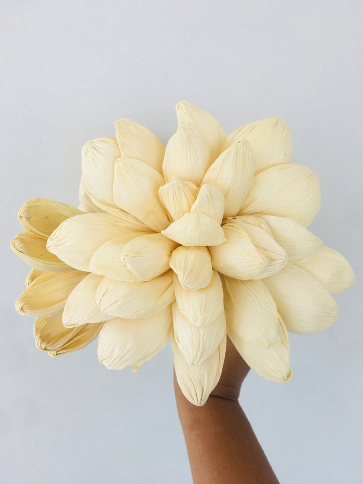 Corn Husk Flower | Set of 2