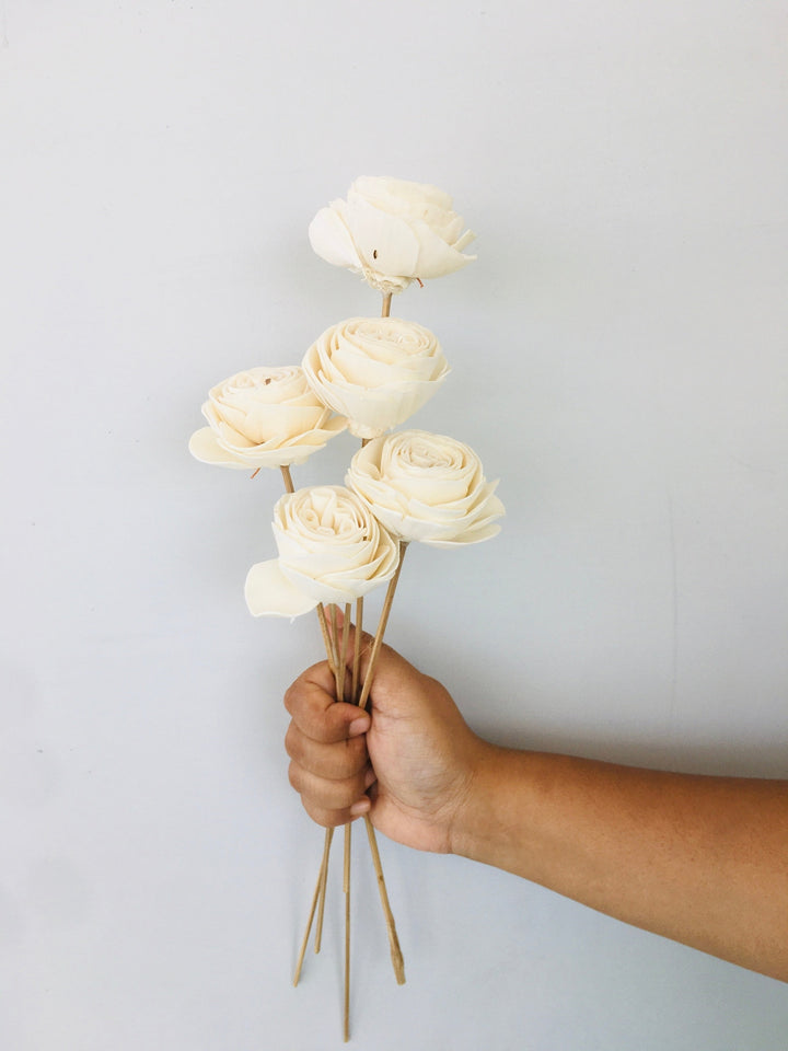 Twist Roses Sola Flower | 5pcs