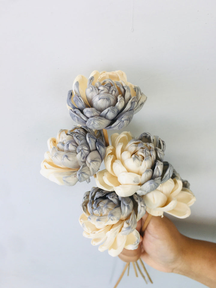 Grey Owl Sola Flower | 5pcs Vanchai