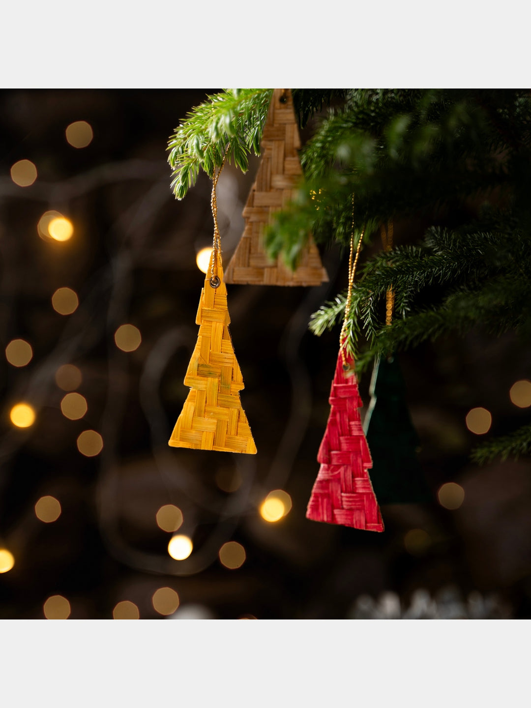 Christmas Tree set of 5 (5 Pcs) & Vine Hanging Set of 10 (1 Pc)