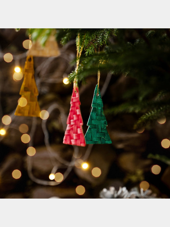 Christmas Tree set of 5 (5 Pcs) & Vine Hanging Set of 10 (1 Pc)