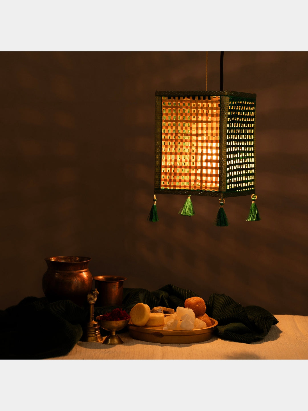 Rangeela Small Lantern (Set of 2) Greenkraft